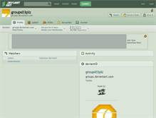 Tablet Screenshot of groups03plz.deviantart.com