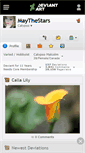 Mobile Screenshot of maythestars.deviantart.com