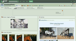 Desktop Screenshot of horsestockphotos.deviantart.com