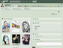 Tablet Screenshot of neretxu7.deviantart.com