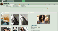 Desktop Screenshot of charmed2482.deviantart.com