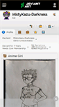 Mobile Screenshot of mistykazu-darkness.deviantart.com