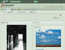 Tablet Screenshot of danilamaster.deviantart.com