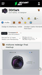 Mobile Screenshot of ddrdark.deviantart.com
