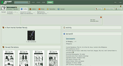 Desktop Screenshot of lanceasero.deviantart.com