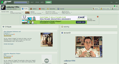 Desktop Screenshot of collector1994.deviantart.com