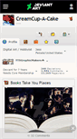 Mobile Screenshot of creamcup-a-cake.deviantart.com