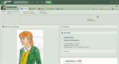 Desktop Screenshot of brandy-hall.deviantart.com