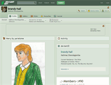Tablet Screenshot of brandy-hall.deviantart.com