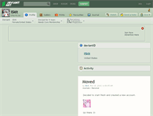 Tablet Screenshot of iskit.deviantart.com
