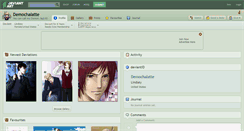 Desktop Screenshot of demochalatte.deviantart.com