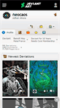 Mobile Screenshot of neocaos.deviantart.com