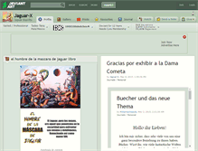 Tablet Screenshot of jaguar-x.deviantart.com