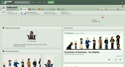 Desktop Screenshot of halbuzzkill.deviantart.com
