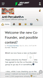 Mobile Screenshot of anti-percabeth.deviantart.com
