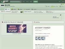Tablet Screenshot of dawniie.deviantart.com