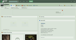 Desktop Screenshot of dribdom.deviantart.com