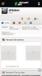 Mobile Screenshot of dribdom.deviantart.com