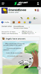 Mobile Screenshot of emeraldeevee.deviantart.com