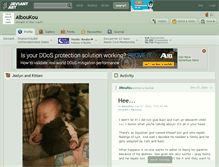 Tablet Screenshot of aiboukou.deviantart.com