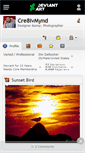 Mobile Screenshot of cre8ivmynd.deviantart.com