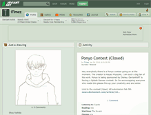 Tablet Screenshot of itimez.deviantart.com