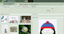 Desktop Screenshot of edwardcullenfangirll.deviantart.com