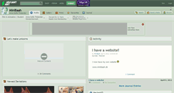 Desktop Screenshot of minibaah.deviantart.com
