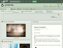 Tablet Screenshot of murtada-king.deviantart.com