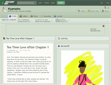 Tablet Screenshot of kiyamasho.deviantart.com