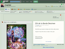 Tablet Screenshot of choptider.deviantart.com