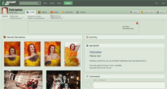 Desktop Screenshot of felicianoir.deviantart.com