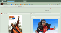 Desktop Screenshot of deoulve.deviantart.com