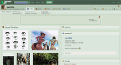 Desktop Screenshot of jacksd4.deviantart.com