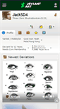 Mobile Screenshot of jacksd4.deviantart.com