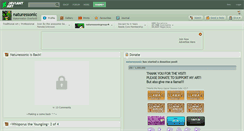 Desktop Screenshot of naturessonic.deviantart.com