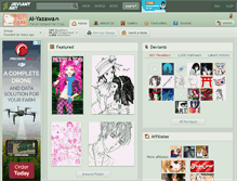 Tablet Screenshot of ai-yazawa.deviantart.com
