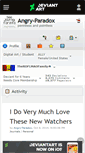 Mobile Screenshot of angry-paradox.deviantart.com
