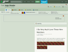Tablet Screenshot of angry-paradox.deviantart.com