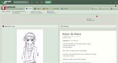 Desktop Screenshot of kyotoyuki.deviantart.com