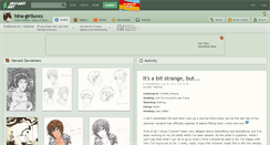 Desktop Screenshot of hina-girlluvxx.deviantart.com