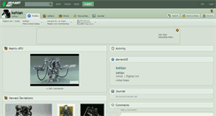 Desktop Screenshot of kehlan.deviantart.com
