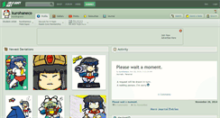 Desktop Screenshot of kurohaneco.deviantart.com