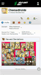 Mobile Screenshot of cheesedinside.deviantart.com