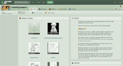 Desktop Screenshot of colormylineart.deviantart.com