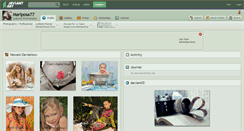 Desktop Screenshot of mariposa77.deviantart.com
