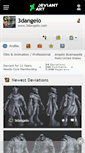 Mobile Screenshot of 3dangelo.deviantart.com