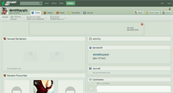 Desktop Screenshot of demtittaysplz.deviantart.com