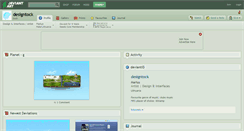Desktop Screenshot of designtock.deviantart.com