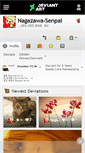Mobile Screenshot of nagazawa-senpai.deviantart.com